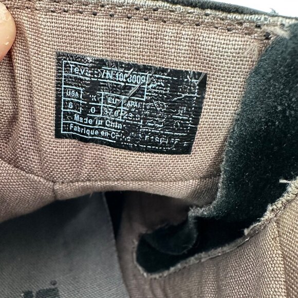 Teva Womens Waterproof Leather Ankle Zipper Boots Size 6 Black - Picture 9 of 9